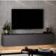 TV spintelė Neon Illuminated - antracito