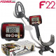 Metalo detektorius Fisher F22 su 11“ (28cm.) DoubleD rite
