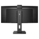 Philips | 34B1U5600CH | 34 in | VA | WQHD 3440 x 1440 at 120 Hz | 350 cd/m² | HDMI, DisplayPort, USB-C | 100 Watt | Height, swivel, tilt | Speaker(s)