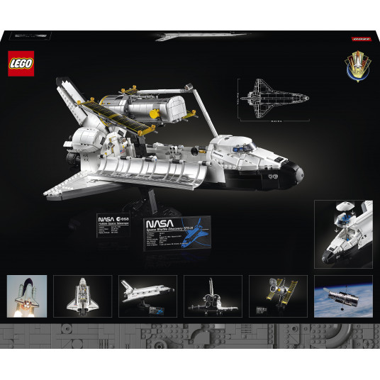 LEGO® 10283 ICONS NASA daugkartinis erdvėlaivis „Discovery“