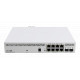 „MikroTik Cloud Router Switch“ CSS610-8P-2S+IN Nėra „Wi-Fi“, maršrutizatoriaus jungiklis, montuojamas ant stovo, 10/100/1000 Mbit/s, eterneto LAN (RJ-45) prievadai 8, tinklelio palaikymo Nr., MU-MiMO Nr. Nėra mobiliojo plačiajuosčio ryšio, SFP+ prievadų k