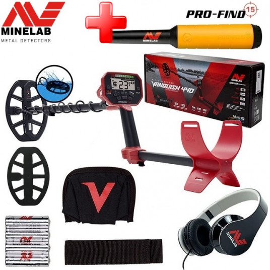 Metalo detektorius Minelab Vanquish 440