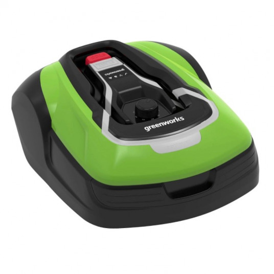 Belaidis vejos pjovimo robotas Greenworks OPTIMOW15