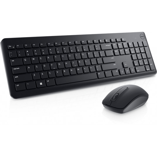 „Dell“ belaidė klaviatūra ir pelė-KM3322W – rusiška (QWERTY)