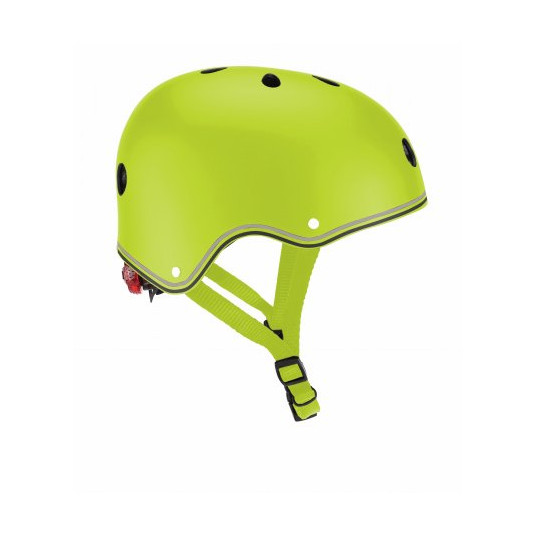 GLOBBER šalmas Go Up Lights, XXS/XS ( 45-51cm), žalia, 506-106