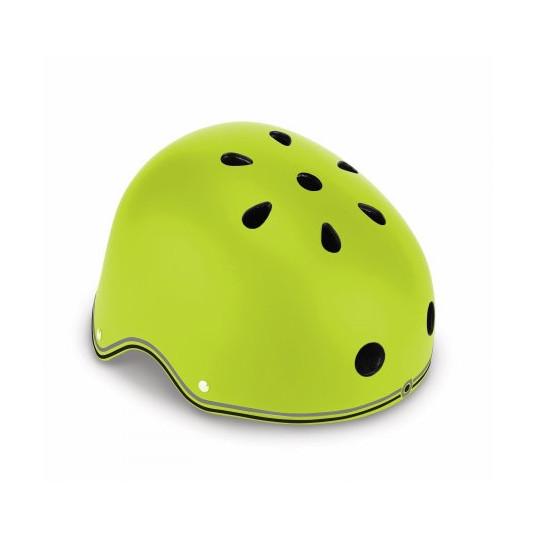 GLOBBER šalmas Go Up Lights, XXS/XS ( 45-51cm), žalia, 506-106