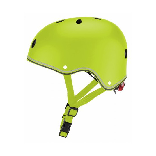 GLOBBER šalmas Go Up Lights, XXS/XS ( 45-51cm), žalia, 506-106
