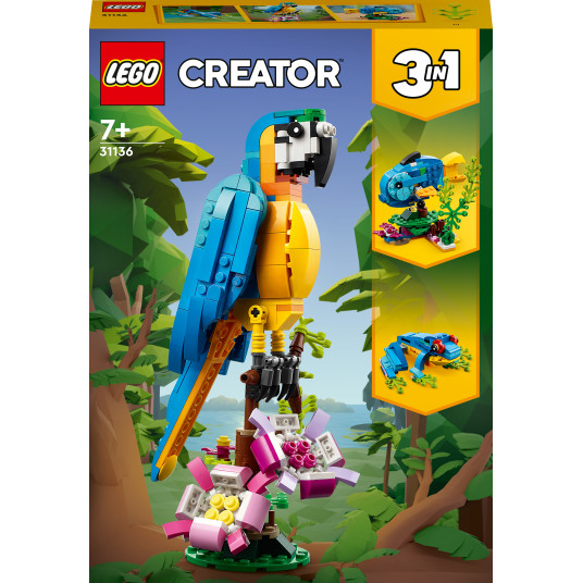 LEGO® 31136 CREATOR Egzotiška papūga