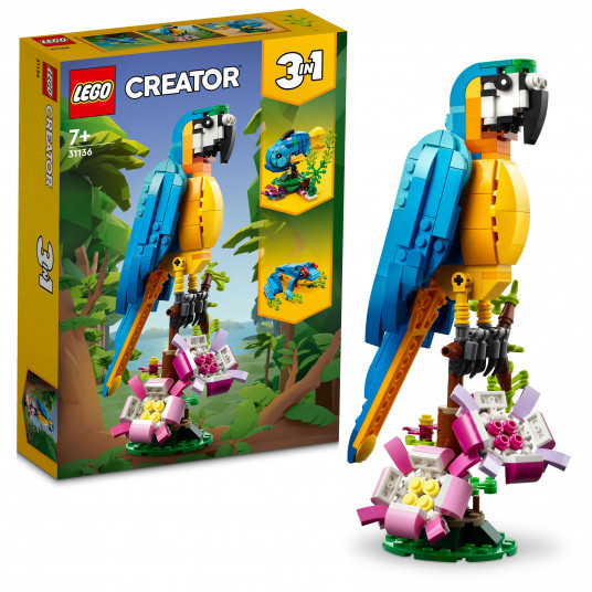 LEGO® 31136 CREATOR Egzotiška papūga