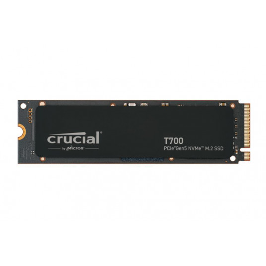 SSD|CRUCIAL|T700|1TB|M.2|PCIE|NVMe|TLC|Rašymo greitis 9500 MB/sek|Nuskaitymo greitis 11700 MB/sek|TBW 600 TB|CT1000T700SSD3