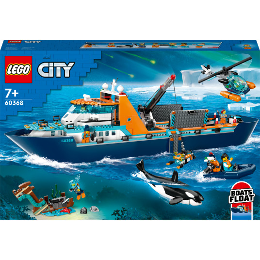 LEGO® 60368 CITY Arkties tyrinėtojų laivas