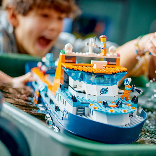 LEGO® 60368 CITY Arkties tyrinėtojų laivas
