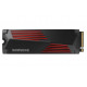 SSD|SAMSUNG|990 PRO su aušintuvu|2TB|M.2|PCIE|NVMe|MLC|Rašymo greitis 6900 MB/sek|Nuskaitymo greitis 7450 MB/sek|2.3mm|TBW 1200TB|MTBF 1500000 val.|MZ0CV9P2