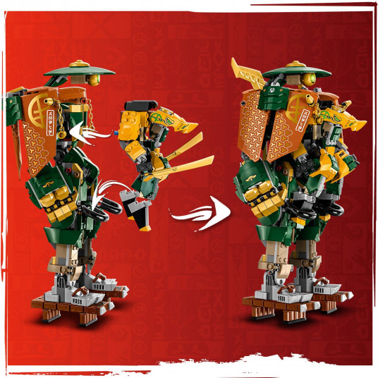 LEGO® 71794 NINJAGO Lloyd ir Arin nindzių komandos robotai