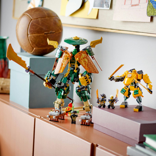 LEGO® 71794 NINJAGO Lloyd ir Arin nindzių komandos robotai