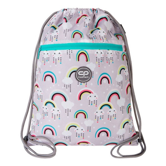 Maišelis sportinei aprangai CoolPack Vert Rainbow Time