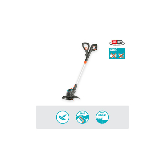 Akumuliatorinis trimeris Gardena ComfortCut 23/18V P4A, 14701-55 (be baterijos ir pakrovėjo)