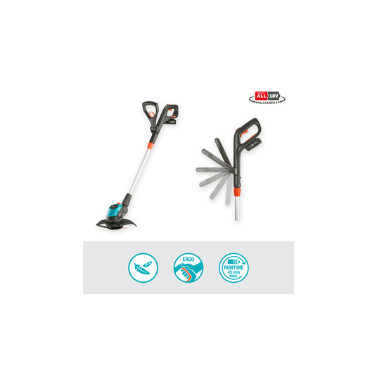 Akumuliatorinis trimeris Gardena EasyCut 23/18V P4A, 14700-20