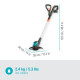 Akumuliatorinis trimeris Gardena EasyCut 23/18V P4A, 14700-20