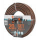 Žarna Gardena "Highflex" 13 mm (1/2") 20 m su jungtimis. 10x10, 18064-20