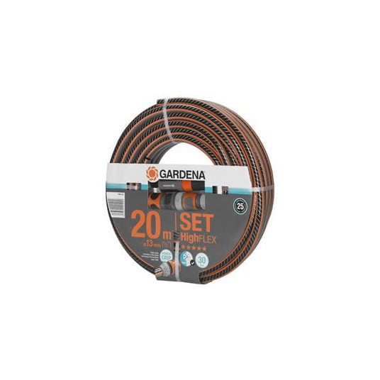 Žarna Gardena "Highflex" 13 mm (1/2") 20 m su jungtimis. 10x10, 18064-20