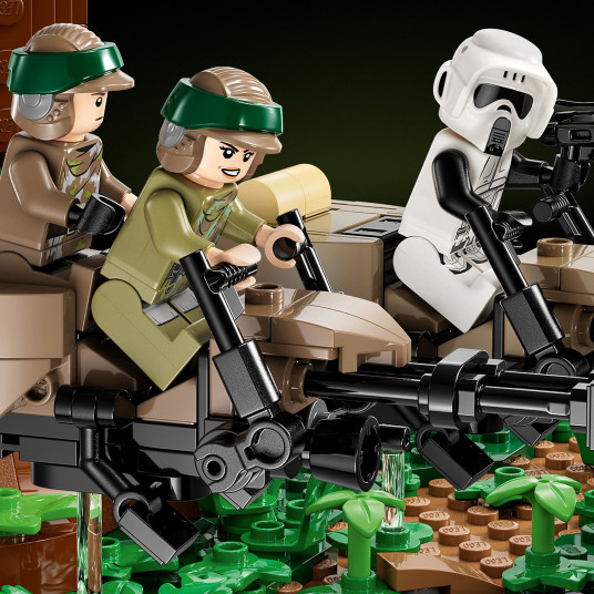 LEGO® 75353 Star Wars™ Endoro™ greitaeigio motociklo gaudynių diorama