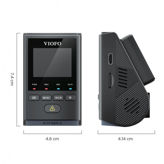 VIOFO A119 MINI 2-G GPS maršruto registratorius