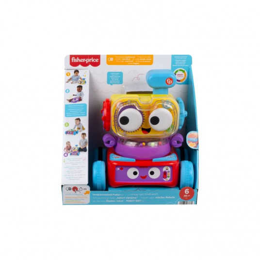 Fisher Price robotukas „Robobo“ (įgarsintas lietuviškai) HHJ42