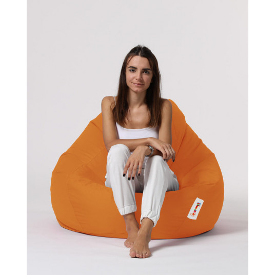 Sėdmaišis Premium XXL - oranžinis