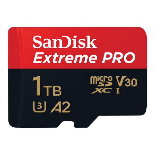 SanDisk microSDXC Extreme Pro 1TB 200/140 MB/s A2 V30 UHS-I U3