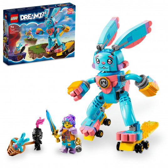 LEGO® 71453 DREAMZzz™ Izzie ir triušis Bunchu