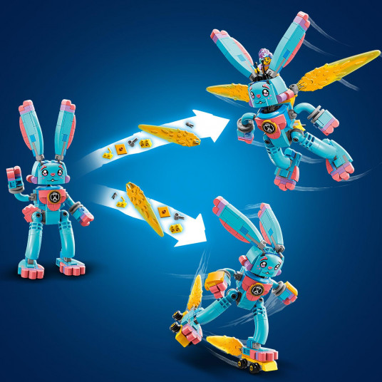 LEGO® 71453 DREAMZzz™ Izzie ir triušis Bunchu