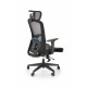 Ergonominė biuro kėdė GOLIAT juoda
