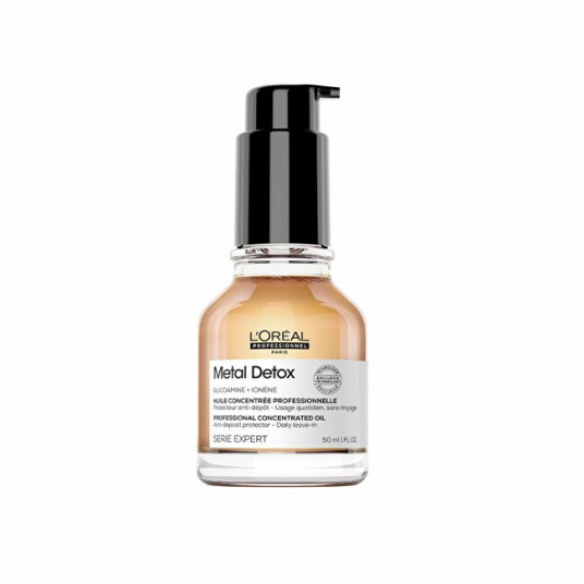 L´Oréal Professionnel – koncentruotas aliejus nuo metalo dalelių nusėdimo Metal Detox (Professional Concentrate d Oil) 50 ml