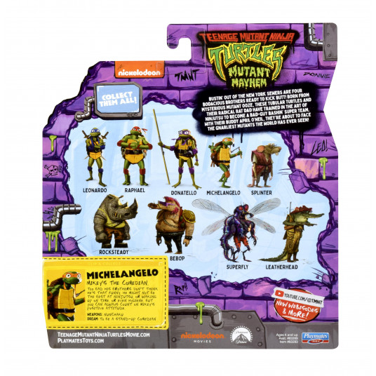 TMNT figūrėlė Mikelandželas, 83283