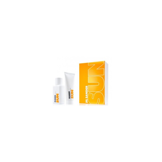 Rinkinys Jil Sander Sun Women: EDT moterims 75 ml + dušo želė-šampūnas 75 ml