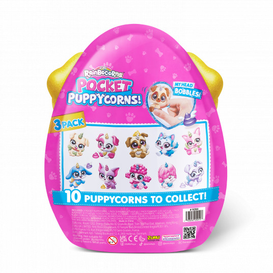 RAINBOCORNS figūrėlė su aksesuarais Pocket Puppycorn, 1 serija, 10 aksesuarų, 9284