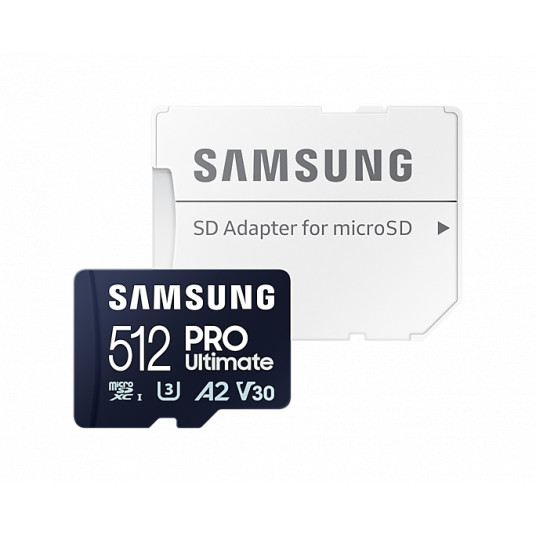 SAMSUNG 512GB PRO Ultimate microSD kortelė