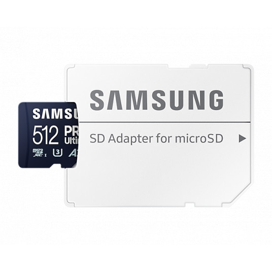 SAMSUNG 512GB PRO Ultimate microSD kortelė