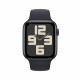 Išmanusis laikrodis Apple Watch SE GPS + Cellular 44mm Midnight Aluminium Case with Midnight Sport Band - S/M MRH53ET/A