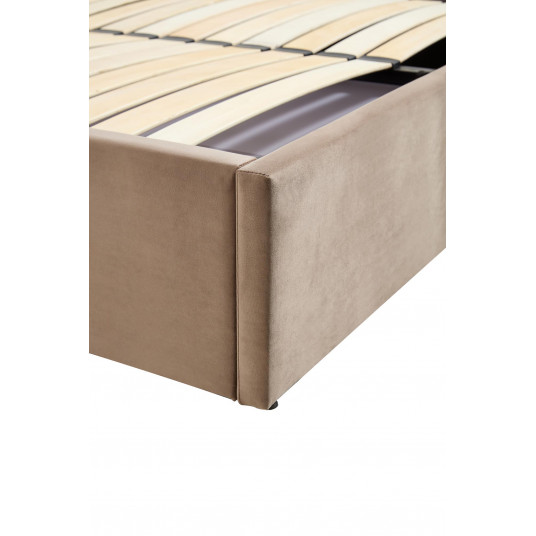 Dvigulė lova su patalynės dėže PALAZZO 160, beige