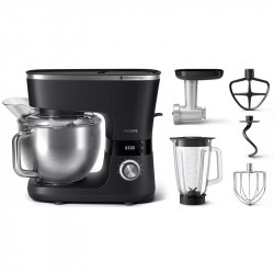 Virtuvinis kombainas Philips 5,5 L + acc-s, juodas