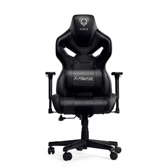 Gaming Chair Diablo X-Fighter Normal Size: black-black