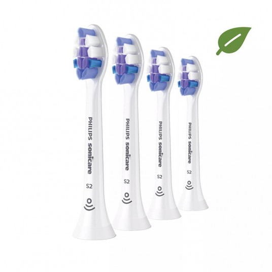 Dantų šepetėlio papildomi antgaliai Philips Sensitive 4 vnt.