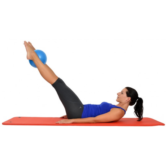 Pilates kamuolys Soft Over ball 21-23cm mėlynas