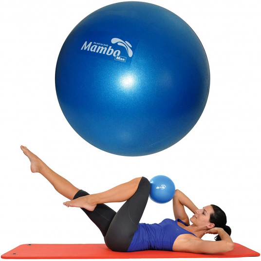 Pilates kamuolys Soft Over ball 21-23cm mėlynas