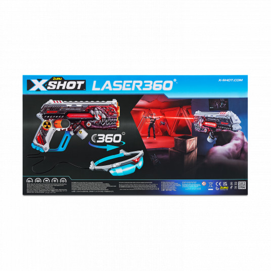 X-SHOT žaislinis šautuvas Laser Skins, 2vnt., assort., 36602