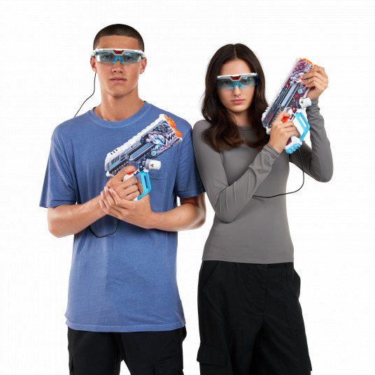 X-SHOT žaislinis šautuvas Laser Skins, 2vnt., assort., 36602