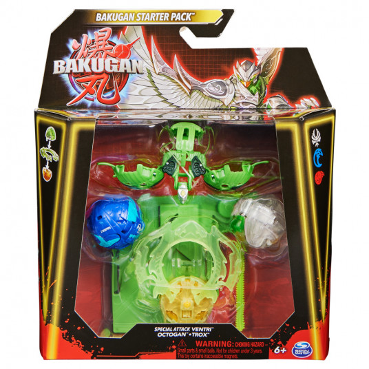 BAKUGAN pradedančiojo rinkinys Starter Pack, asort., 6066989
