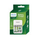 Charger Philips + 2x700mAh AAA + 2x1300mAh AA
